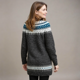 Abril | Sweater Vintage Islandês de Tricô