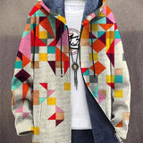 Hania - Cardigan de Luxo Inspirado na Arte