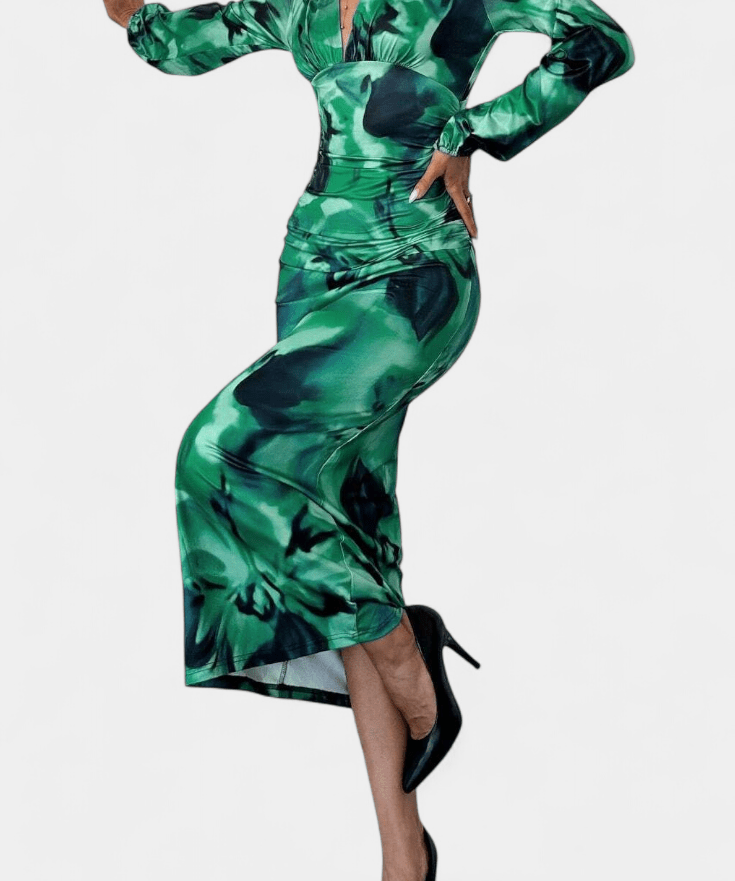 Augusta | Vestido de decote em V