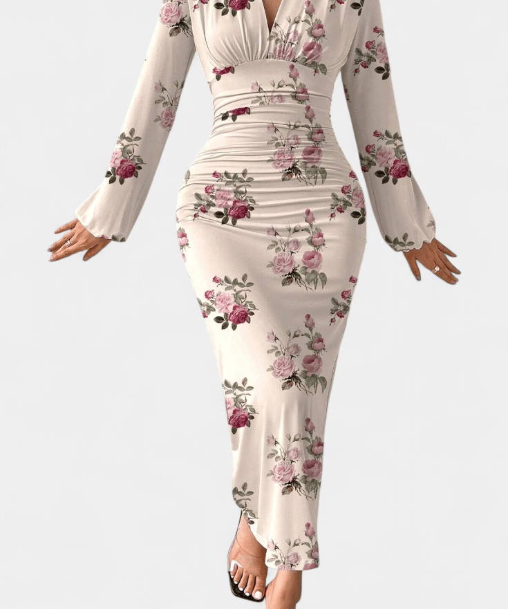 Augusta | Vestido de decote em V