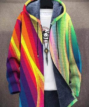 Pola - Cardigan de Luxo Inspirado na Arte