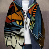 Pola - Cardigan de Luxo Inspirado na Arte