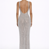 Elara | Vestido Maxi buddel check nog