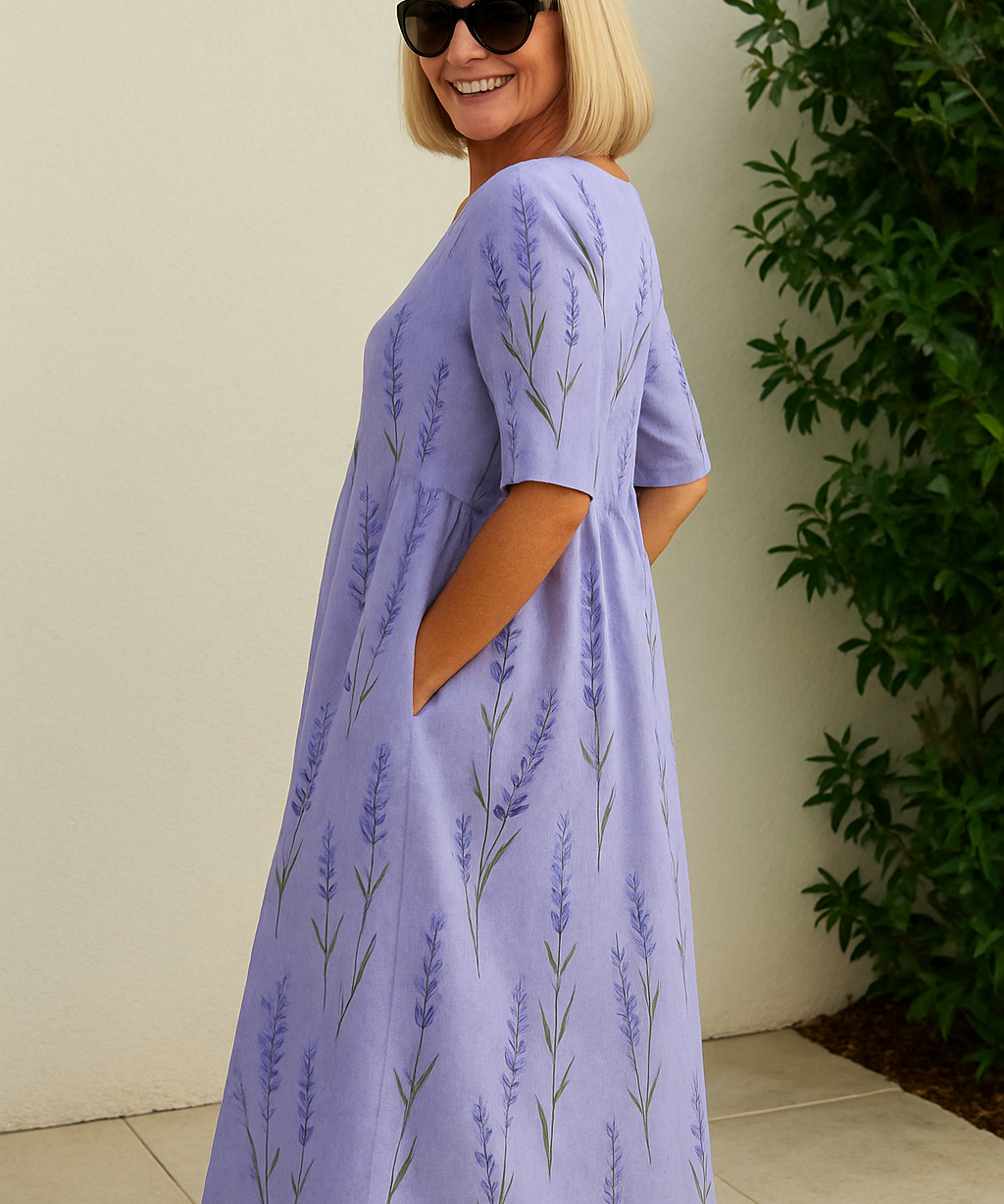 Aurora | Vestido Midi Relaxado