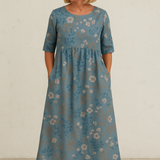 Aurora | Vestido Midi Relaxado