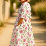 Aurora | Vestido Midi Relaxado