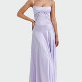 Vítězslava – Vestido de Satim Feminino