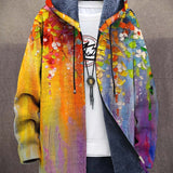 Viviana - Cardigan de Luxo Inspirado na Arte
