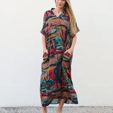 Robe Descontraída com Bolsos – Ornella Caftan™
