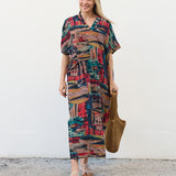 Robe Descontraída com Bolsos – Ornella Caftan™