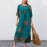 Robe Descontraída com Bolsos – Ornella Caftan™