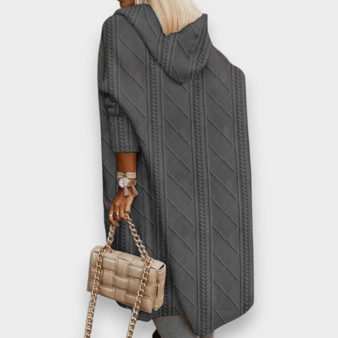 Johani | Cardigan Longo com Capuz