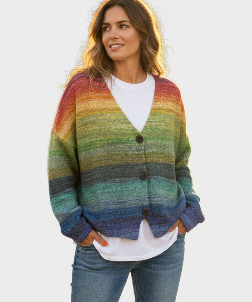 Fran™ | Cardigan leve com botões