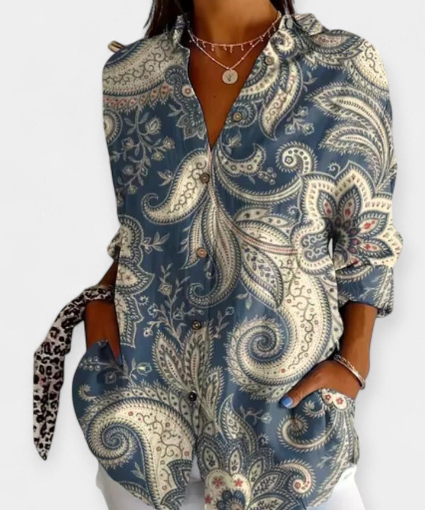 Frida | Camisa com Estampa Floral