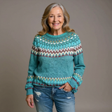 Gloria | Sweater de Malha Vintage Islandês