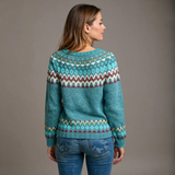 Gloria | Sweater de Malha Vintage Islandês