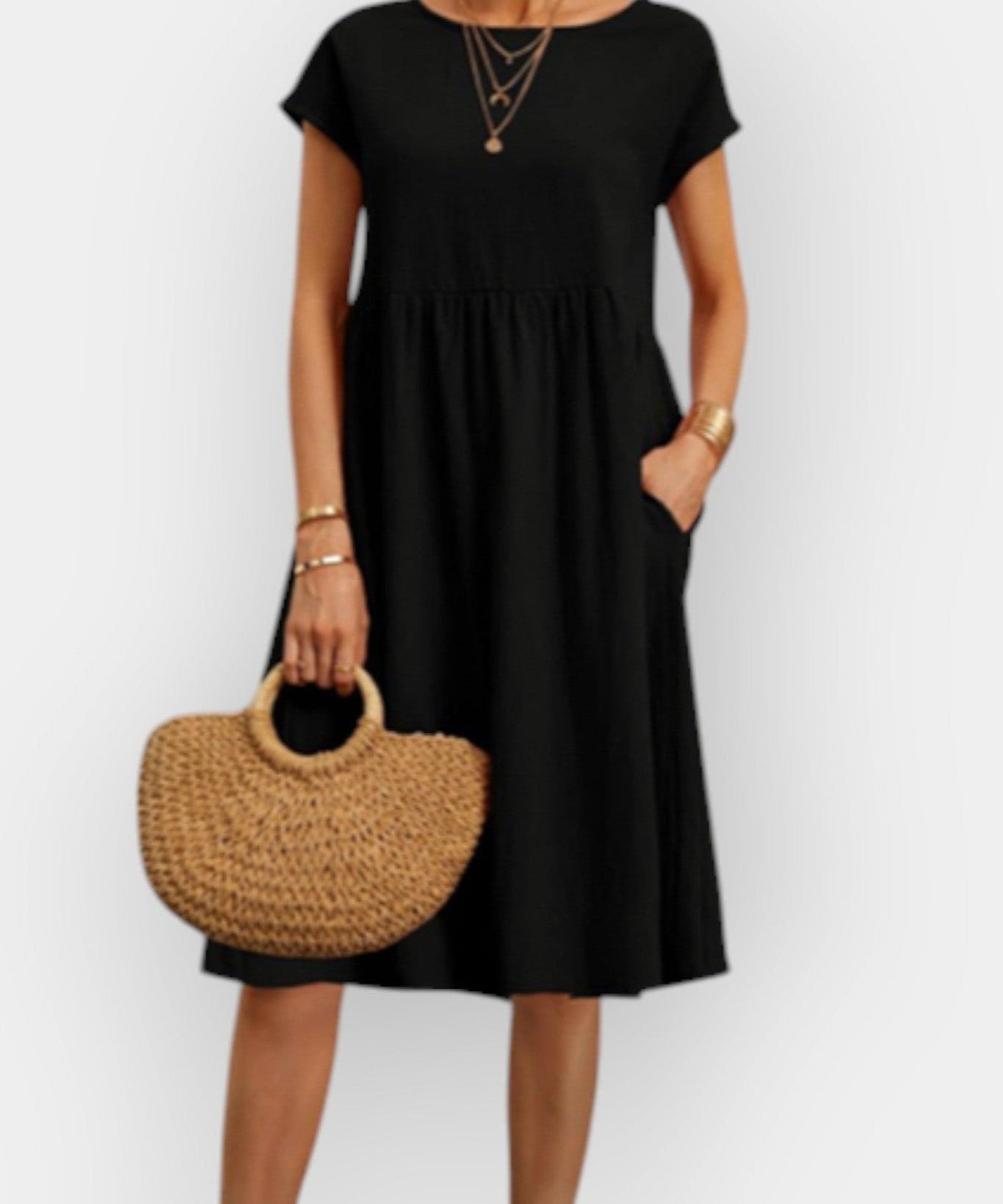 Filipa | Vestido Vintage Midi de Verão