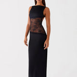 Shelly | Vestido Maxi com Renda