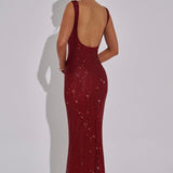 Elara | Vestido Maxi buddel check nog