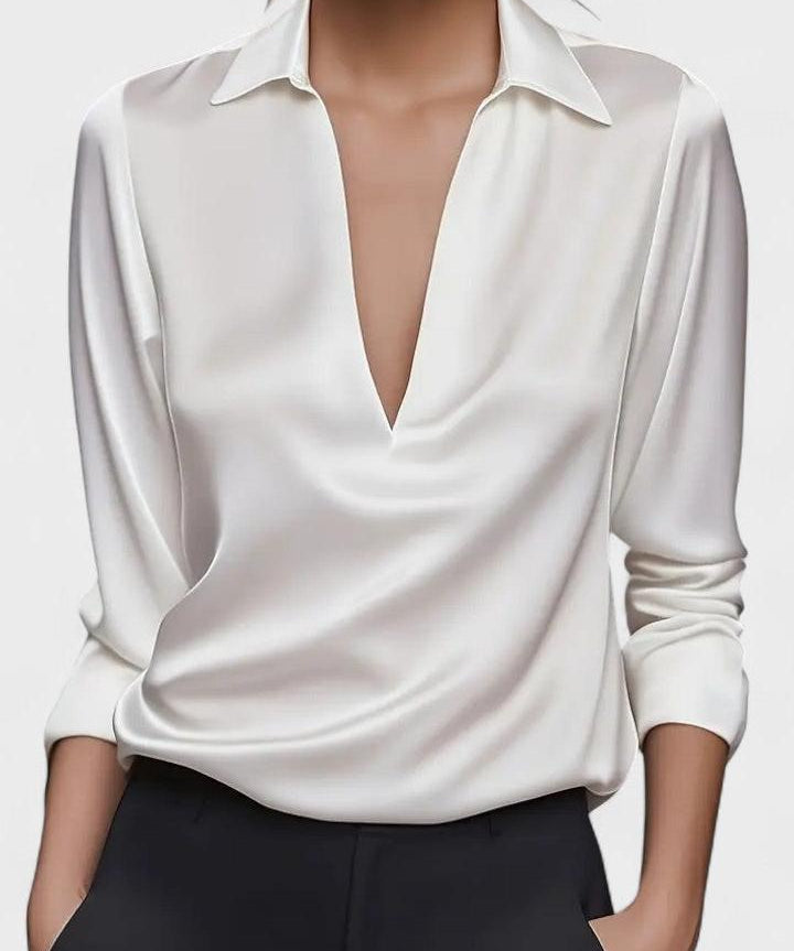 Ida | Camisa de cetim
