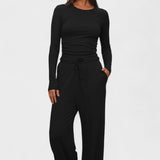 Jana™ | Conjunto solto com mangas longas