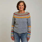 Joanna | Sweater Vintage Islandês de Malha
