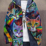 Milena - Cardigan Luxuoso Inspirado na Arte