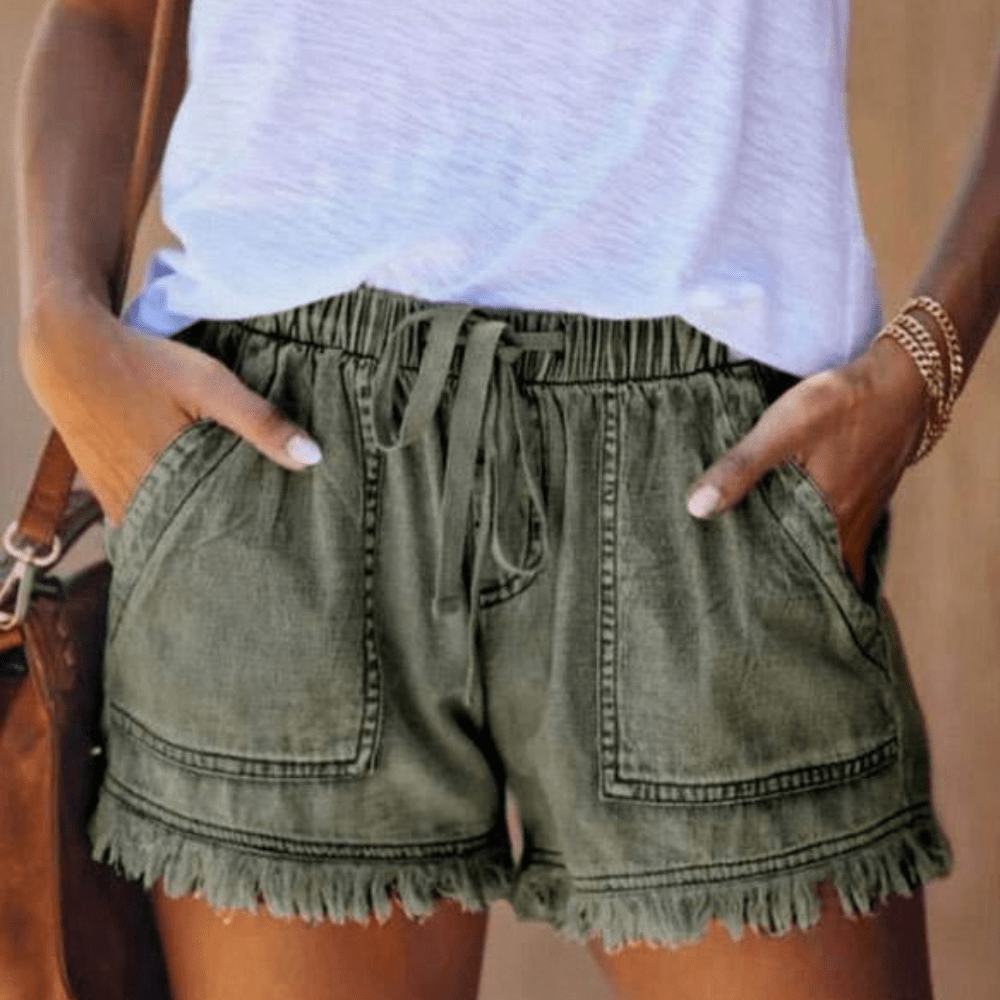 Karen | Calças de Jeans de Cintura Alta