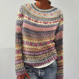 Keira | Sweater Vintage Islandês Tricotado