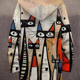 Livia - Cardigan de Luxo Inspirado na Arte