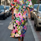 Filomena - Vestido Floral Elegante