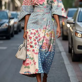 Filomena - Vestido Floral Elegante