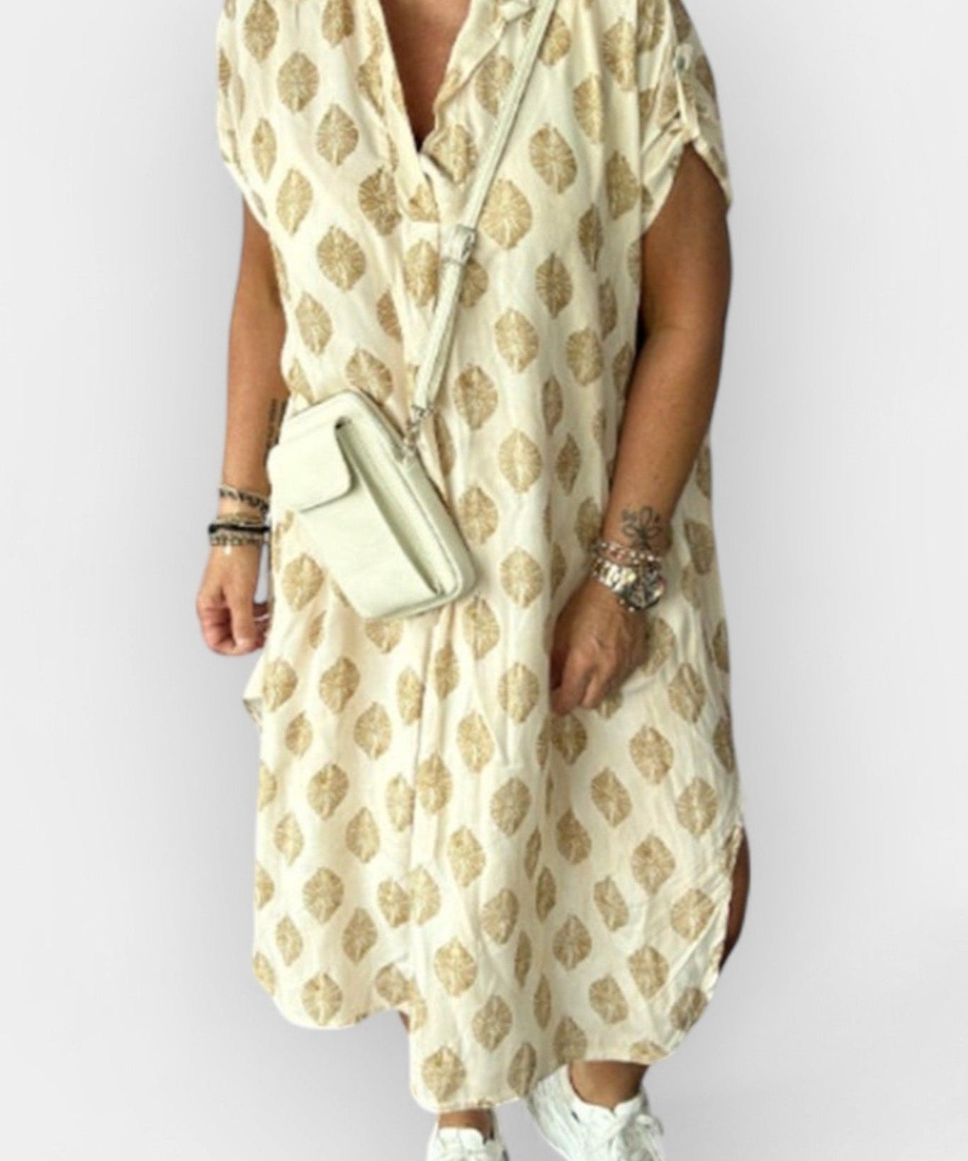 Leonor | Vestido Leve Lilás de Verão