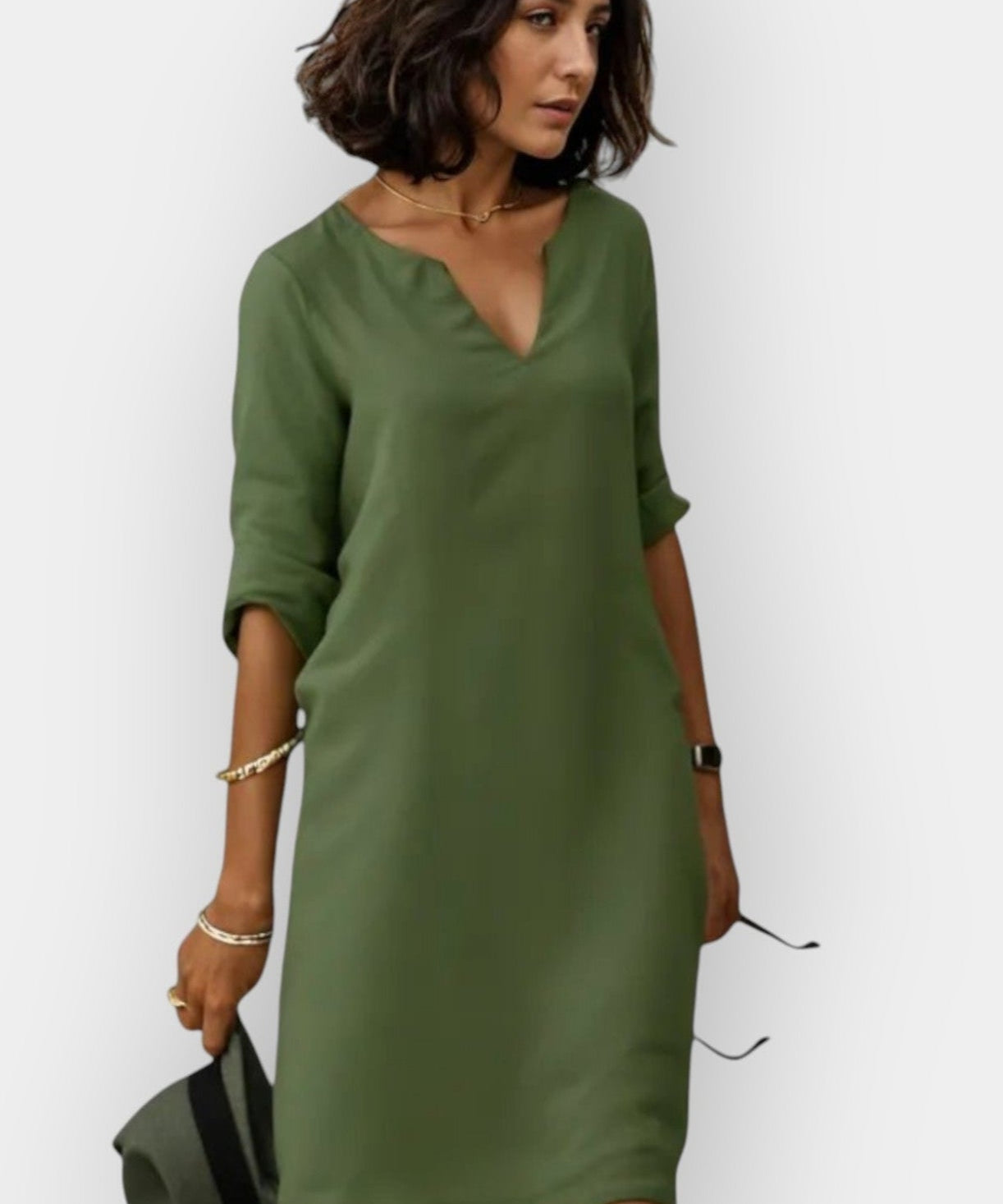 Luísa | Vestido Midi Vermelho de Verão