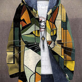 Ariana - Cardigan de Luxo Inspirado na Arte