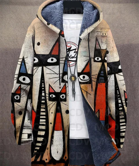 Ariana - Cardigan de Luxo Inspirado na Arte