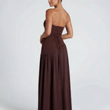 Aveline | Vestido Maxi Sem Alças