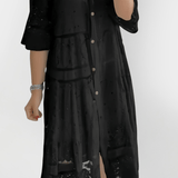 Micaela | Blusa de Renda Rosa Primavera