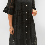 Micaela | Blusa de Renda Rosa Primavera