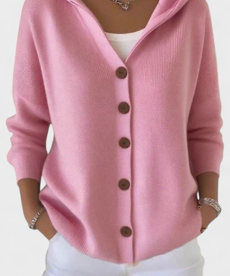 Mathilde | Cardigan com Capuz