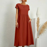 HEIKE | VESTIDO MIDI FLUIDO DE ELEGÂNCIA ATEMPORAL