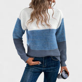 Camille | Pullover de Malha em Blocos de Cor