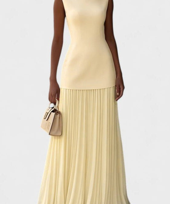 Olivia | Vestido Plissado