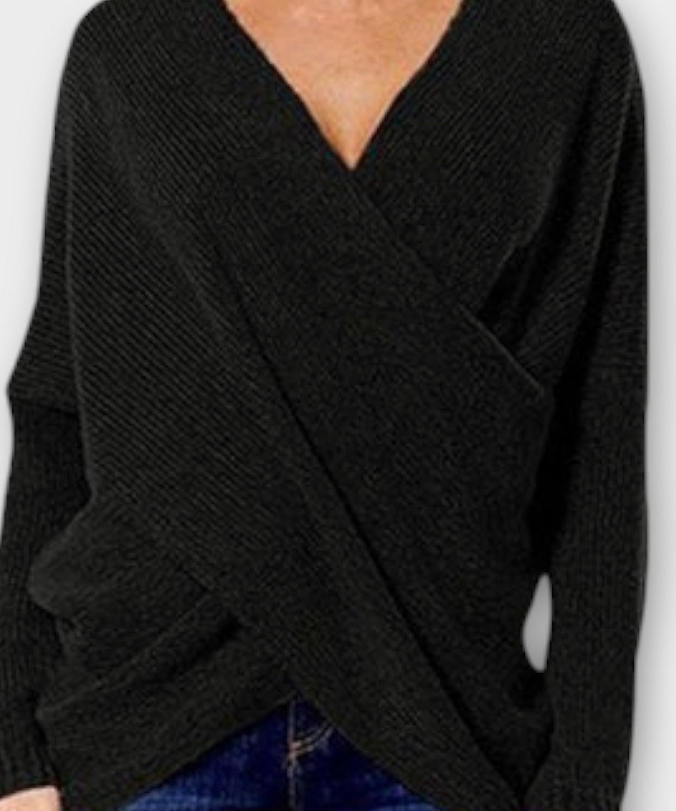 Olivia | Pullover de decote em V