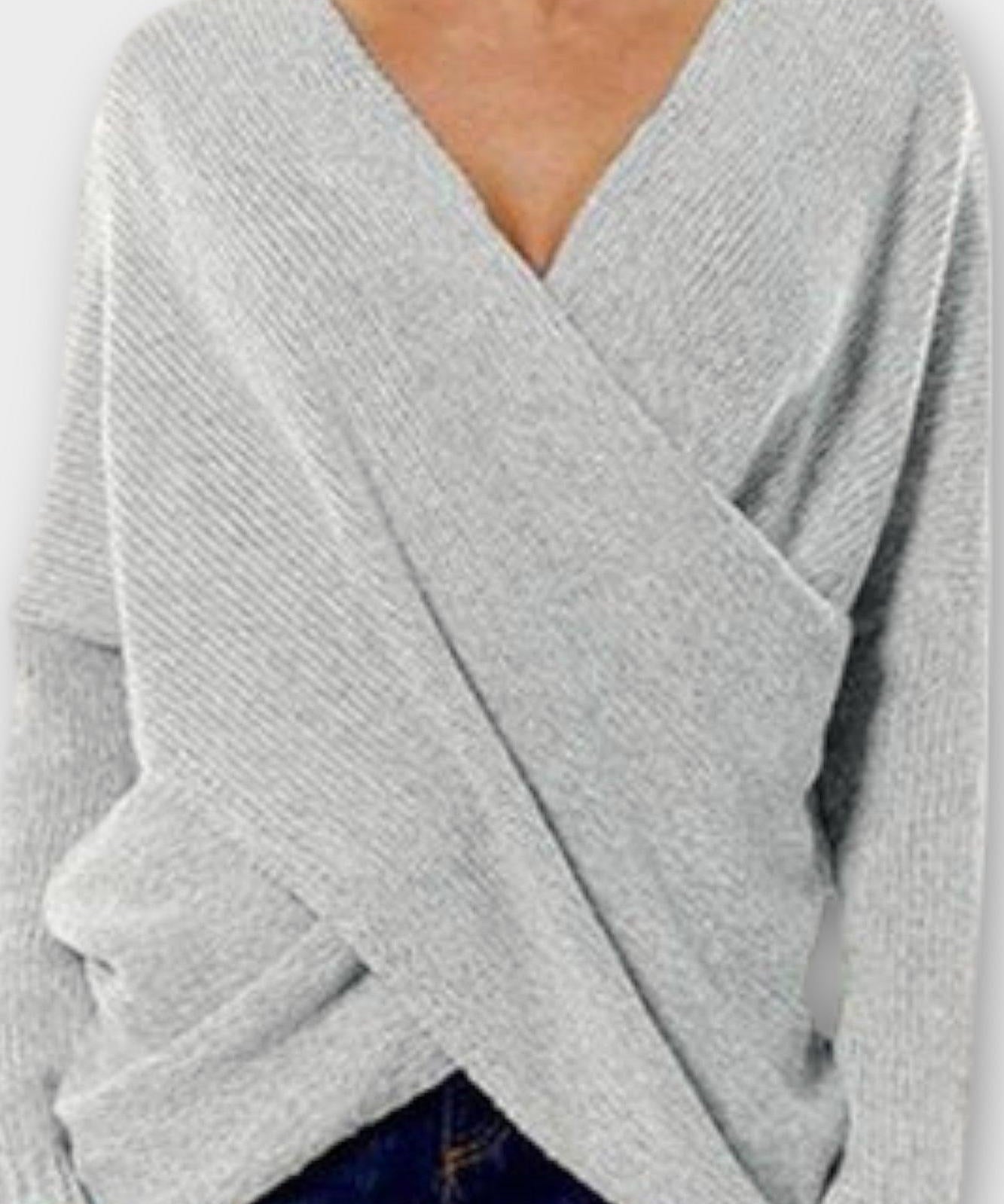 Olivia | Pullover de decote em V