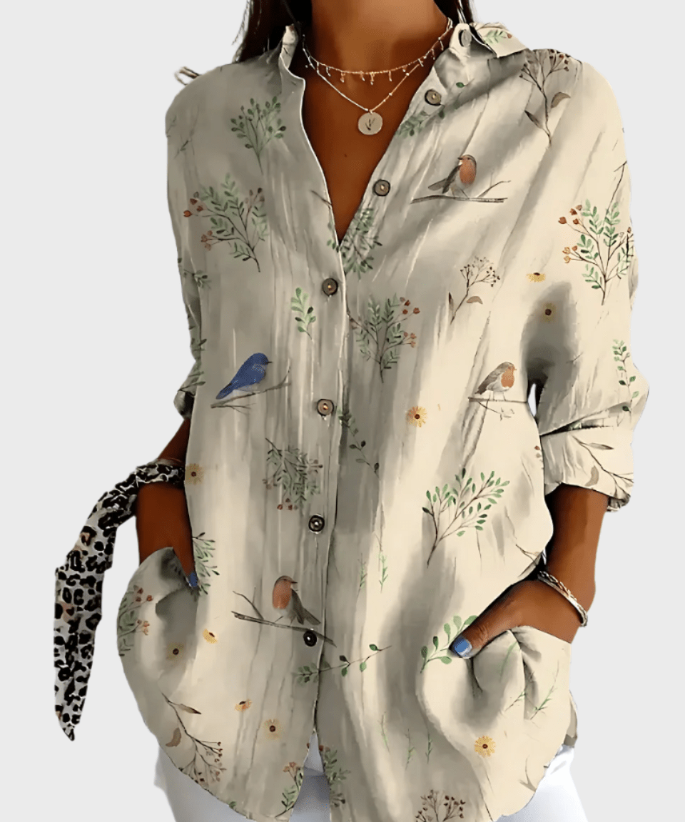 Rosa | Camisa estampada