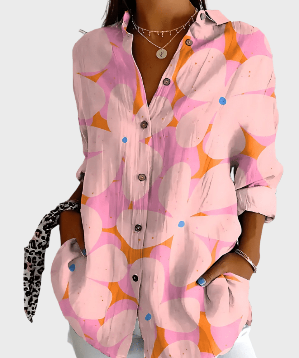 Rosa | Camisa estampada