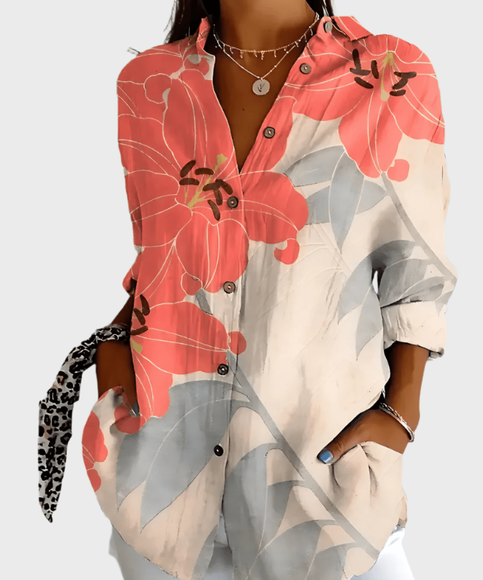 Rosa | Camisa estampada