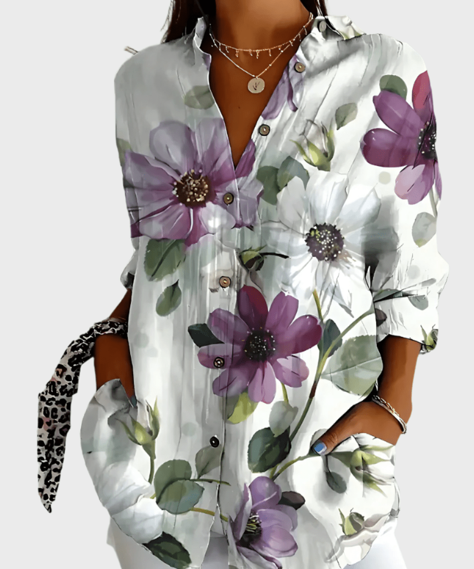 Rosa | Camisa estampada
