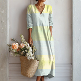 Olivia™ | Vestido de Linho Elegância Natural